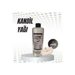 POINT CARE Şeffaf Kandil Yağı Kokusuz Dumansız Iç Mekan Gaz Lambası Yakıtı 400 Ml + 2 Metre Fitil