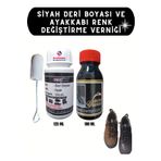 Point Care Siyah Deri Boyası Ve Altınyunus Renk Değiştirme Verniği