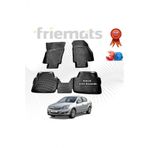Point Opel Astra H 3D Havuzlu Paspas Sedan 2008 - 2017 Arasi Siyah 4 Parca Set Friemats Marka