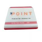 Point PPF/TPH Silikon Çekçek Ragle Cam Filmi Çekme Uygulama Aparatı Kırmızı 10x7cm P065A
