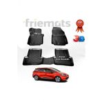 Point Renault Clio 4 Stw 3D Havuzlu Paspas 2012 - 2019 Arasi Siyah 4 Parca Set - Friemats