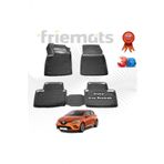 Point Renault Clio 5 Hb 3D Havuzlu Paspas 2020 Sonrasi Siyah 4 Parca Set - Friemats