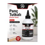 Point Şeffaf Panç Tutkalı 250 Gr Güçlü Punch Glue El Sanatları Yapıştırıcısı Tutkal