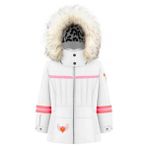 Poıvre Blanc W22-1002-BBGL Kız Çocuk Kayak Montu - Beyaz