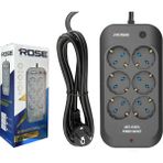 Poke Altılı Akım Korumalı Priz Anti Static 3x1.5 3mt Rose GR-600-3M