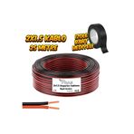 Poke Elektrik - Hoparlör - Led Kablosu Siyah 2x1.5 25 Metre İzole Bant Hediyeli