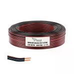 Poke Elektrik Ve Hoparlör Kablosu Kordon 2X0.75 100Mt - Siyah