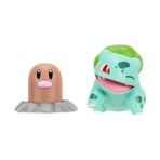 Pokemon Battle Figürler Pkw4061 - Diglett Ve Bulbasaur Diğer