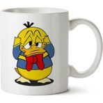 Pokemon Disney Psydonald Psyduck Donald Duck Iki Tarafı Baskılı Kupa Bardak