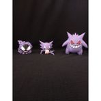 Pokemon Gastly-Haunter-Ganger Figür 3'lü Set