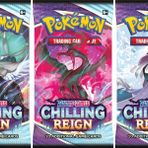 Pokemon Kardı Sword&Shield Chilling Reign 3'lü Paket