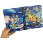 Pokemon Kart Albümü Örnek 8 Kartlı ve Kartsız 120 Kart Koyulabilir