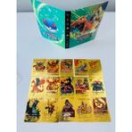 Pokemon Özel Seri 15 Adet Gold Kart ve Pokemon Kart Albümü