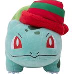 Pokemon Pelüş Figür Yılbaşı Serisi - Bulbasaur 20 cm PKW3377