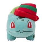 Pokemon Yılbaşı Serisi - Bulbasaur 20 CM Figür Peluş Oyuncak Pkw3377