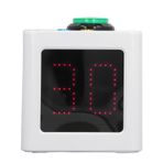 Poker Küp Zamanlayıcı Kolay Zamanlayıcı Seti Casino Şaft Turnuvası Için Stophat, HD White 100-240V Ekran (AB fişi (100-240V AC))