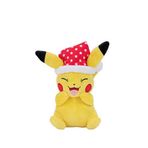 Pokémon Peluş Figür Noel Seri Pikachu Peluş Oyuncak 20 Cm - Sarı