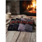Pola Erkek Thermal Çorap (4 Adet Farklı Renk) - Asorti - 40 - 44