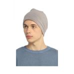 Polar Boyunluk Bere Erkek Kadın Aksesuar Siyah Polar Bere Şapka Gri Sadece Bere Tek Ebat
