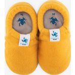 Polar Fleece Sarı Polar Barefoot Patik (Hediye Seti)