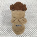 Polar Köpek Hoodie Kış Evcil Köpek Kıyafetleri Köpekler Için Ceket Ceket Yumuşak Ropa Perro French Bulldog Kıyafetler Evcil Hayvanlar Giyim Pug (Yurt Dışından) - XL - Sarı