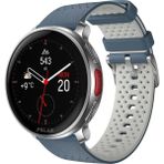 Polar Vantage V3 Gps'li Premium Çoklu Spor Saati Slr/blu S-L - Mavi - Gümüş