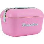 Polarbox 20L soğutma kutusu, buz kutusu, büyük soğutma kutusu, piknik, plaj, kamp, bahçe, serin saklama kutusu - Bubblegum pembe camgöbeği pop