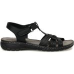 Polaris 158589.Z4FX Siyah Kadın Comfort Sandalet