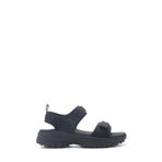 Polaris 325587.Z 5FX Siyah Dolgu Topuk Kadın Sandalet