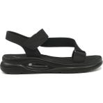 Polaris 409044.Z6FX Siyah Kadın Comfort Sandalet