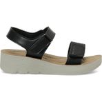 Polaris 409105.Z Siyah Kadın Comfort Sandalet
