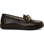 Polaris 5 Nokta 105403.Z6FX Kahverengi Kadın Loafer