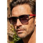 Polarize Erkek Güneş Gözlüğü 1318 C0155M - Kırmızı