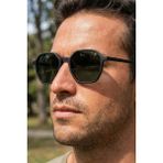 Polarize Mat Siyah Unisex Güneş Gözlüğü 1363 C0101M - TR90 Esnek Dayanıklı Çerçeve