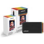 Polaroid Hi-Print - Bluetooth Fotoğraf Yazıcısı ve Kağıt Ikili Paketi Siyah