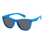 Polaroid PLD 8056/S Mat Mavi 49-14-130 Unisex Çocuk Güneş Gözlüğü