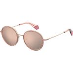 Polaroid Polarize Kadın Pembe Yuvarlak Güneş Güneş Gözlüğü Plp 6079/F/S 35J 0j - Altın - Pembe