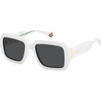 Polaroid Polaroıd Pld 6223/S/X - VK654M9 Grey Polarızed Unisex Güneş Gözlüğü - Beyaz