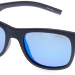 Polaroid Üniseks Çocuk Güneş Gözlüğü, Mavi (Rubber Bluette/Gri), 46
