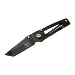 Polat Alemdar Siyah Çakı 16 cm Yarı Otomatik Kemerlikli - MBN1159-9141
