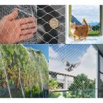 Polatoğlu Tarım 3 x 5 Metre Kuş Filesi, Balkon Filesi, Kedi Filesi, Kuş Önleme Filesi, Kuş Kedi Filesi, Balkon Kuş Önleme Filesi