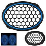 Polaxtor Midrange Kapagi Neon Ledli Oval Mavi 2 Adet