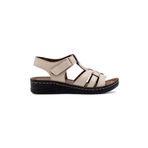 Polero 58412 Kadın Sandalet Krem