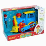 Polesie 48 Parça Tasarımcı Ulaşım Lokomotif