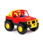 Polesie Oyuncak Safari Jeep 36643, Çocuklar Için Figürlü Oyuncak Jeep - Kırmızı