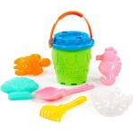 Polesie Renkli Plaj Oyuncak Kova Şato 17,5x17x26,5 cm Deniz Temalı Eğlenceli Set