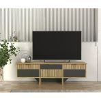 Poleth Tv Stand Safir - Antrasit - Bona