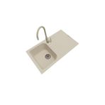 POLEX Cristalüx Granit Eviye P-02+Swan-3 Bej