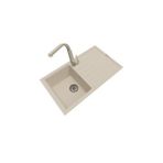 POLEX Cristalüx Granit Eviye P-03+Luxury Bej