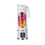 Polham 1500Mah Şarjlı Taşınabilir 12 Bıçaklı 50W Süper Güçlü Buz Kırıcı Kişisel Smoothie Blenderı